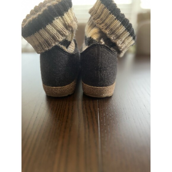 Haflinger Black and Brown Ankle Booties - Picture 8 of 11